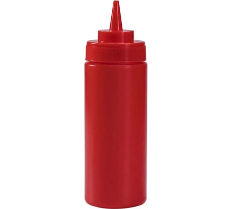 Диспенсер для соусов Kitchen Muse 720 мл, красный jw-lbsd24 red 168447