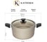 Кастрюля Катюша Жемчуг 20 см, 2.5 л, алюминий, стеклянная крышка 59021-200-10 4