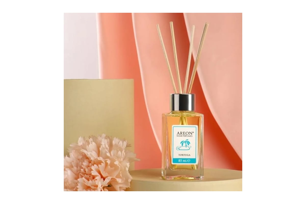 Ароматизатор Areon HOME PERFUME STICKS 85 МЛ Tortuga PS07 - выгодная цена,  отзывы, характеристики, фото - купить в Москве и РФ