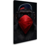 Постер-картина Студия Фотообоев три современных обезьяны, 75x120 2436629