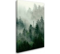 Постер-картина Студия Фотообоев туманный лес 50x80 см 2136630