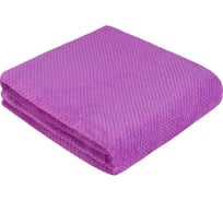 Покрывало-плед Guten Morgen Велсофт, Жаккардовый, рис.18-3331, Фиолетовый, 150x200 см ПКФФиол-150-200