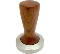 Плоский темпер с коричневой ручкой Motta диаметр 58 мм 170219