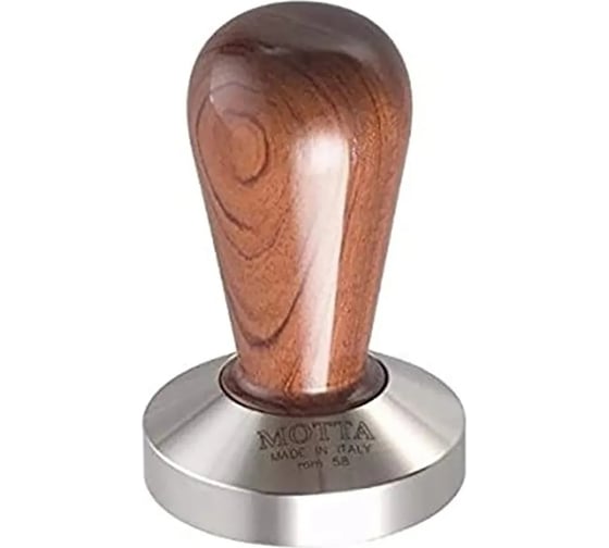Плоский темпер с ручкой Motta bubinga диаметр 58 мм 170213