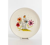 Блюдо Elrington СЕРЫЙ КОТ круглое 240 мм, цветная упаковка 208-07015