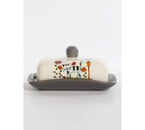 Масленка Elrington ПОЛОСАТЫЙ КОТ 165 мм, цветная упаковка 207-07004