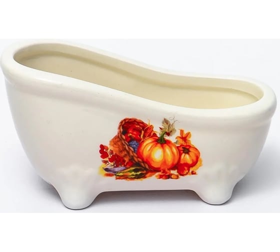 Ванночка-подставка для губки Elrington ТЫКВА подарочная упаковка 110-07074 1