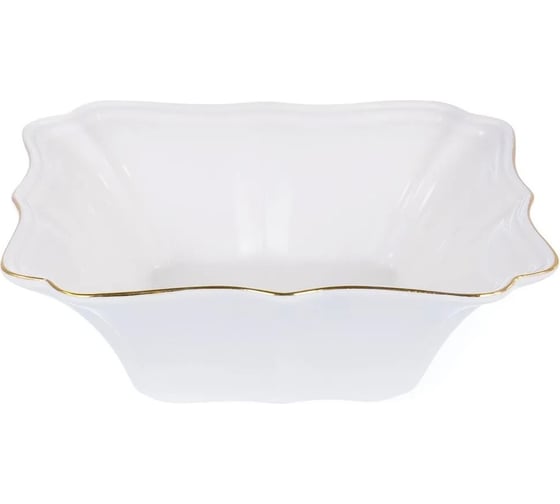 Набор салатников Balsford ГРАЦИЯ, 2 фигурных салатника 16 см, NEW BONE CHINA, цветная упаковка 101-01048