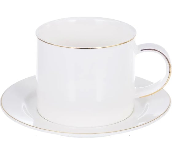 Чайный набор Balsford ГРАЦИЯ 12 6 чашек 280 мл, 6 блюдец, NEW BONE CHINA, подарочная упаковка 101-01038