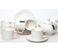 Чайный набор Balsford ДАКИНИ 13 6 чашек 280 мл, 6 блюдец, чайник 750 мл, подарочная упаковка 101-01051