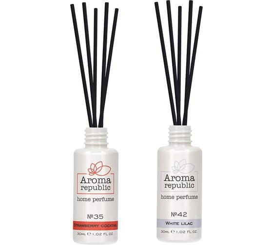 Подарочный набор Aroma republic №4 white edition, 2 шт. по 30 мл, в коробке, пэт 93848