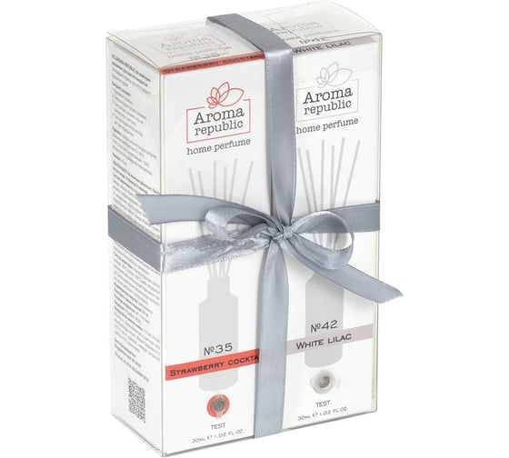 Подарочный набор Aroma republic №4 white edition, 2 шт. по 30 мл, в коробке, пэт 93848