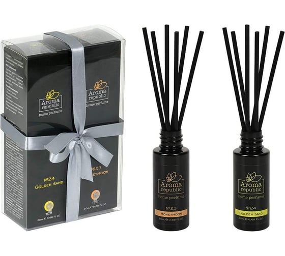 Подарочный набор Aroma republic №3 black edition, 2 шт. по 20 мл, в коробке, пэт 93845