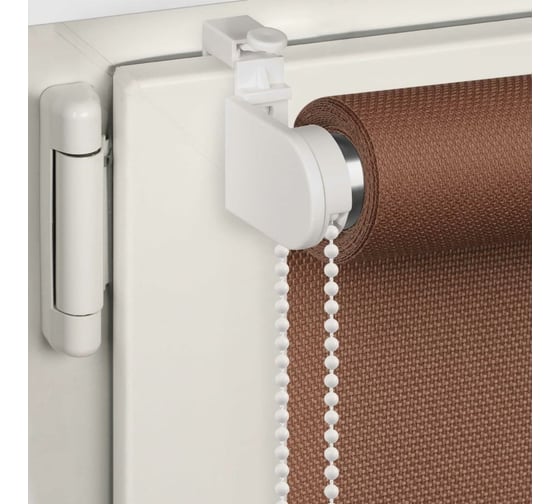 Рулонная штора PRAKTO JUTA 95x160 см какао 9403219654