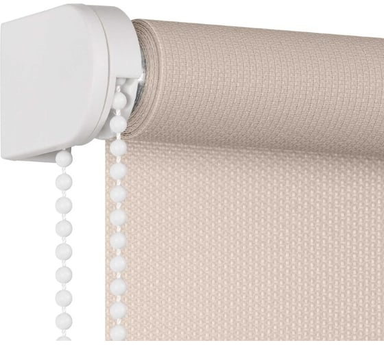 Рулонная штора PRAKTO JUTA 55x160 см натуральный 8317307