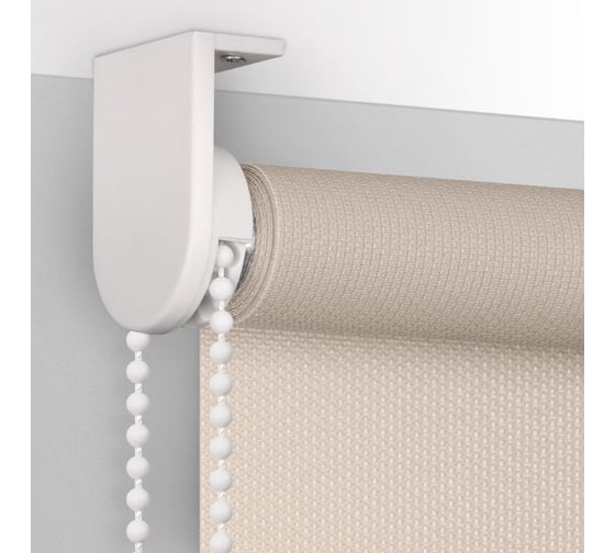 Рулонная штора PRAKTO JUTA 55x160 см натуральный 8317307