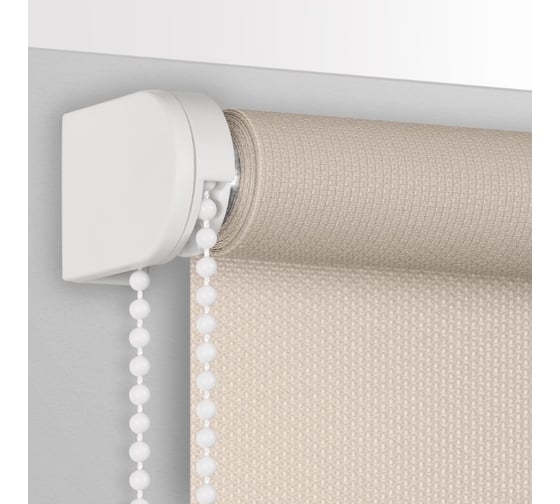 Рулонная штора PRAKTO JUTA 55x160 см натуральный 8317307