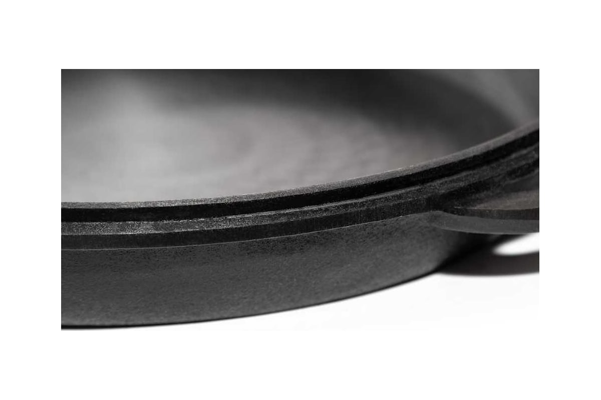 Крышка-сковорода Davr Metall davrmetall чугунная, диаметр 40 см, для .