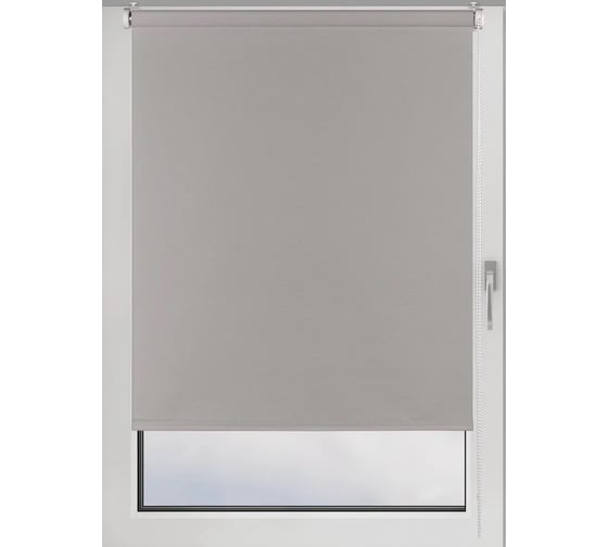 Рулонная штора PRAKTO JUTA 65x160 см серый 9403219006