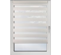 Рулонная штора PRAKTO DAY&NIGHT 75x160 см, белый 7222730