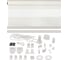Рулонная штора PRAKTO DAY&NIGHT 75x160 см, белый 7222730 2
