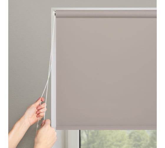 Рулонная штора PRAKTO EASY 60x250 см, серый МАХ 9403218002