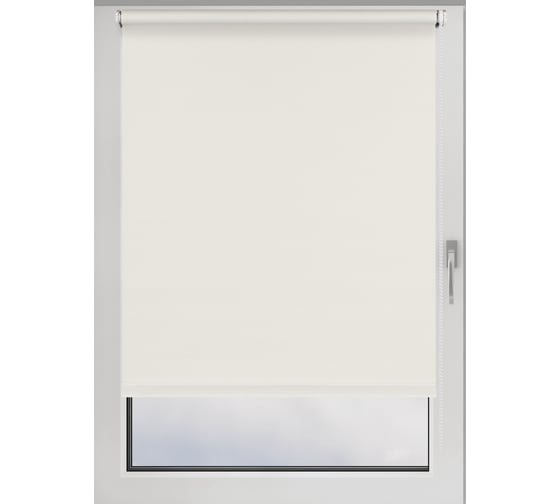 Рулонная штора PRAKTO EASY 75x160 см, белый 9403219515