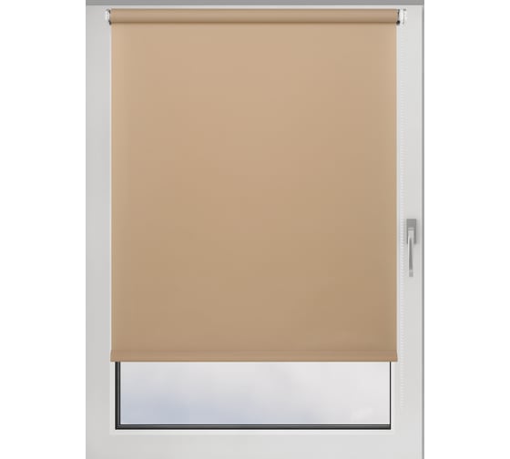 Рулонная штора PRAKTO EASY 60x250 см, бежевый МАХ 9403217995 1