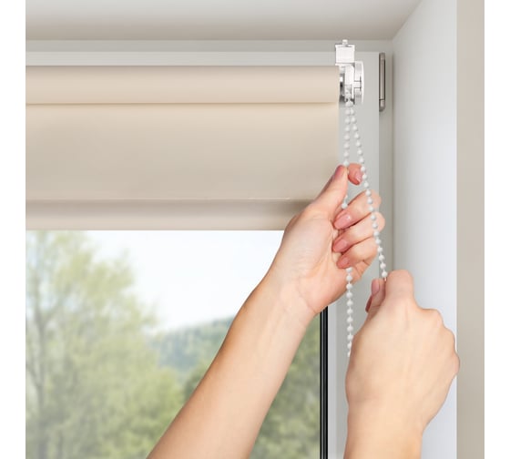 Рулонная штора PRAKTO EASY 65x160 см, натуральный 9403217622