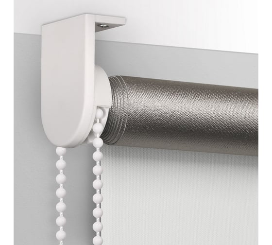 Рулонная штора PRAKTO BLACKOUT SILVER 70x250 см, белый МАХ 7202619