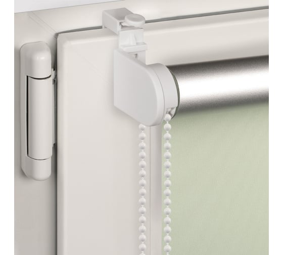 Рулонная штора PRAKTO BLACKOUT SILVER 50x160 см, фисташковый 7208239