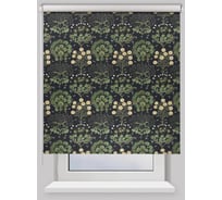 Рулонная штора PRAKTO BLACKOUT PRINT Черный чай 90x160 см, черный 9403219074