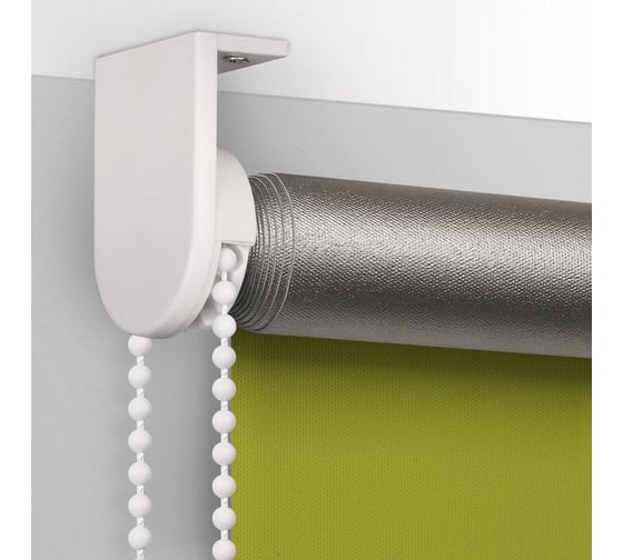 Рулонная штора PRAKTO BLACKOUT SILVER 65x160 см, зеленый 9403219764