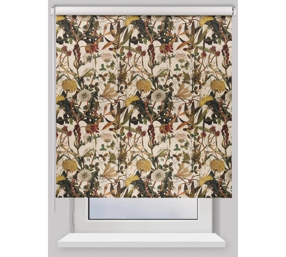 Рулонная штора PRAKTO BLACKOUT PRINT Поле 95x160 см 9403219031