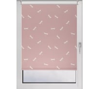 Рулонная штора PRAKTO BLACKOUT PRINT Стрекозы 95x160 см, розовый 9403218474