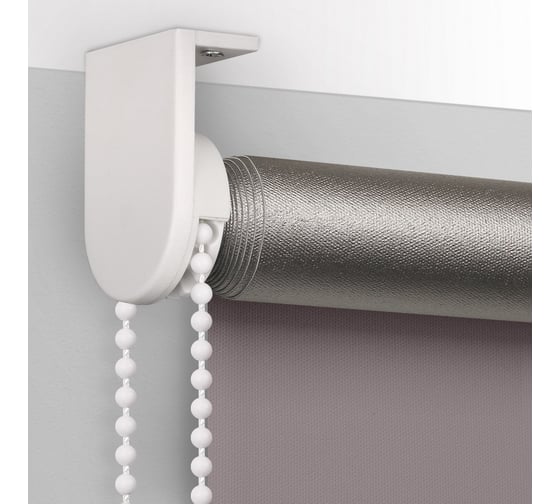 Рулонная штора PRAKTO BLACKOUT SILVER 65x250 см, серый МАХ 9403219747