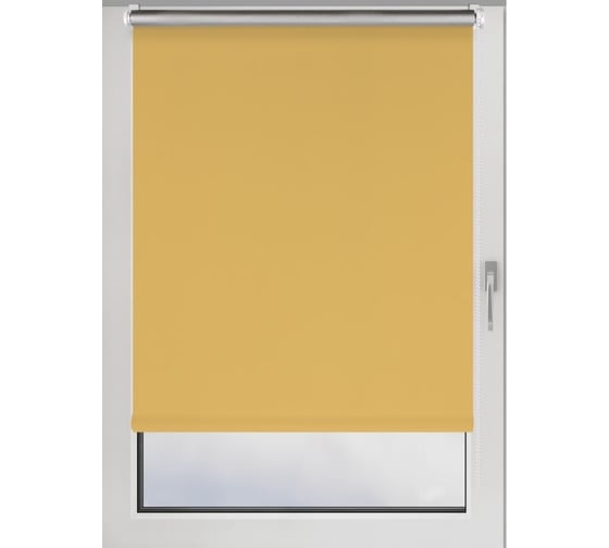 Рулонная штора PRAKTO BLACKOUT SILVER 65x160 см, медовый 9403219769