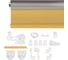 Рулонная штора PRAKTO BLACKOUT SILVER 65x160 см, медовый 9403219769 2