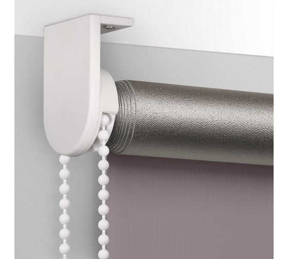Рулонная штора PRAKTO BLACKOUT SILVER 80x250 см, серый МАХ 7202701