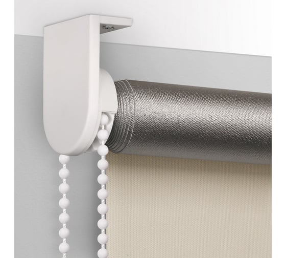 Рулонная штора PRAKTO BLACKOUT SILVER 45x160 см, светло-бежевый 9403219015