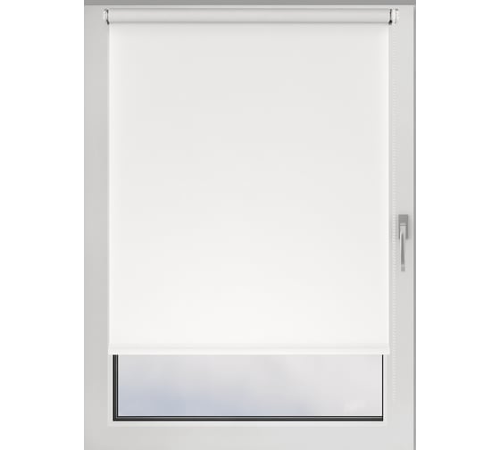 Рулонная штора PRAKTO GLASGOW 110x160 см, белый 9403219415 1