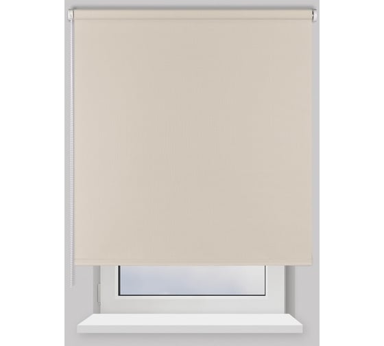 Рулонная штора PRAKTO JUTA 180x175 см, бежевый 8313149 1