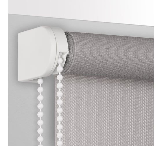 Рулонная штора PRAKTO JUTA 110x160 см, серый 9403219677