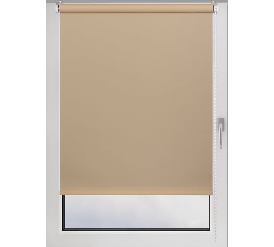 Штора рулонная PRAKTO JUTA 55x160 миндальный 9403217949 1