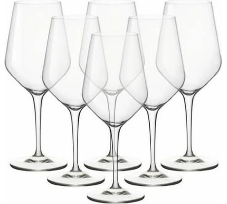 Бокалы для вина Bormioli Rocco ELECTRA MEDIUM 440 мл, 6 шт. Б0046279