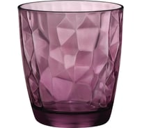 Набор стаканов Bormioli Rocco DIAMOND 3 шт., фиолетовый, 300 мл Б0060503