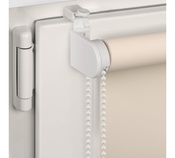 Рулонная штора PRAKTO BLACKOUT COLOR 65x160 см, натуральный 9403219018