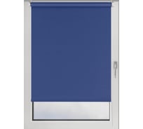 Рулонная штора PRAKTO BLACKOUT COLOR 95x160 см, синий 9403219855