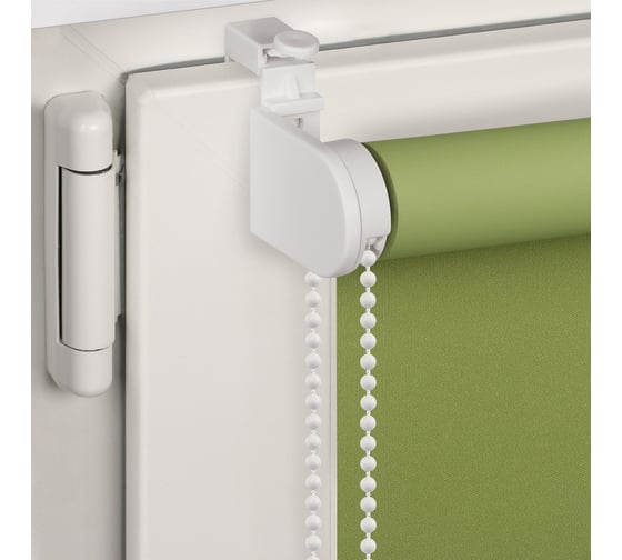 Рулонная штора PRAKTO BLACKOUT COLOR 100x160 см, зеленый 8317536