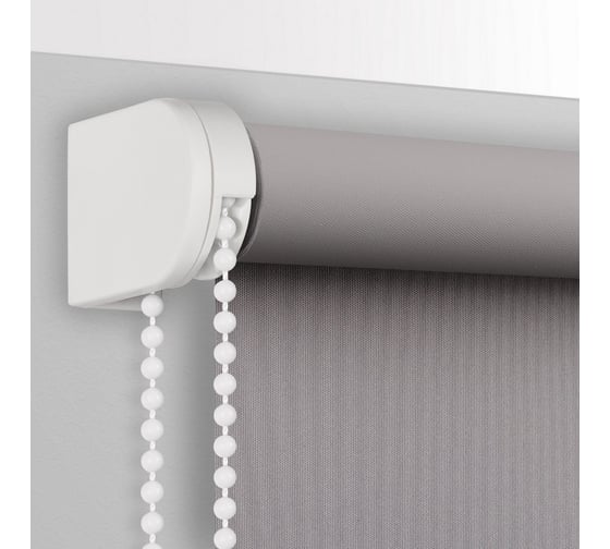 Рулонная штора PRAKTO BLACKOUT COLOR 75x160 см, серый 9403219845